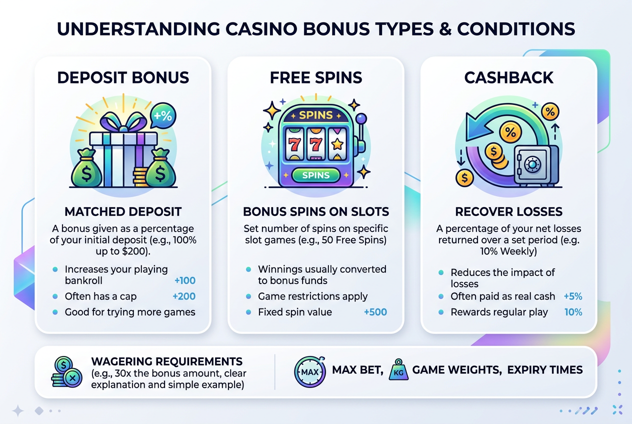 Infografika srovnání bonusových struktur a matematické výhodnosti wageringu