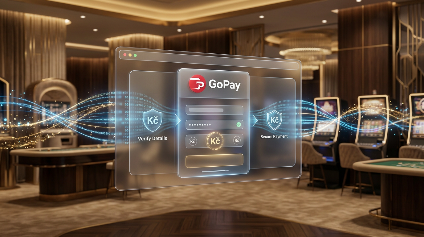 Digitální rozhraní GoPay casino platby a zabezpečení transakcí 2026